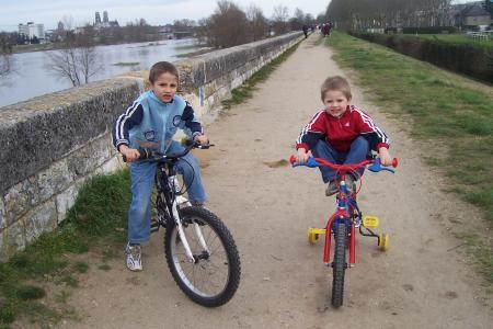 mes enfants les roi du velo